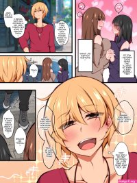 Read Futanari Rezukappuru no Aida ni Hairoutoshita Otoko