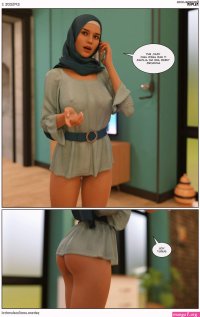 Comic hijab xxx
