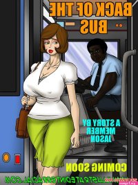 Porn comic Back of the Bus. Chapter 1. IllustratedInterracial. Sex comic hot busty brunette