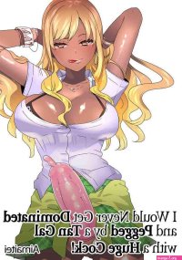 Huge cock hentai manga
