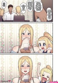 tengohambre Sueyuu Kinpatsu Single Mother to Icha Love Suru Hon.. at Hentai Doujinshi