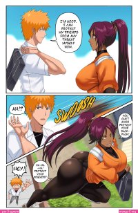 Bleach hentai manga yoruichi pinkpawg