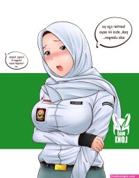 indonesia hijab comic sex madloki