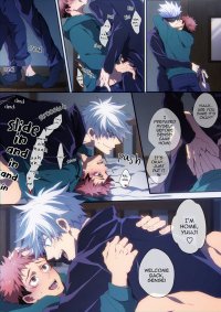 Jujutsu Kaisen dj Gojo Satoru x Itadori Yuuji BL Yaoi Uncensored Manga orchisasia.org