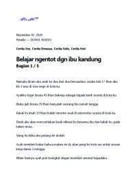Belajar Ngentot DGN Ibu Kandung