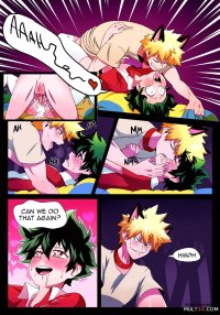 BakuDeku gay porn comic