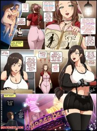 Porn comic 7th Heaven Revisited. StormFeder Sex comic hot brunette babes