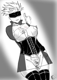 X- Mirhem: Take your hands out of your pocket Satoru Gojo! fanart digitaldrawing Monochrome anime hentai ero sexy boobs nsfw manga ecchi nsfwart porncomics art SatoruGojo Satoru Gojo JujutsuKaisen jujutsukaisenfanart milf