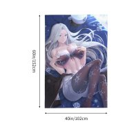 Hentai Anime Poster Tapestry Nudity Women Wall Hanging Artist CG Tapestries Sexy Adult DoujinTapestrys H Doujinshi Merch Tapestr