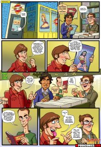 Porn comic The Big Gang Bang Theory Part 2
