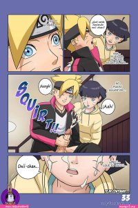 Hentai manga boruto x himawarie