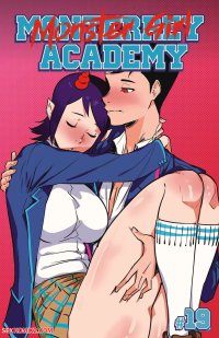 Porn comic Monster Girl Academy. Chapter 19. Worky Zark. Sex comic busty brunette was