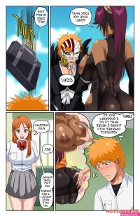 Porn comic Yoruichi. Bleach. Pink Pawg. Sex comic girls teased the