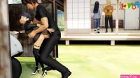 Naruto watching his little daugther Himawari Uzumaki got pounded