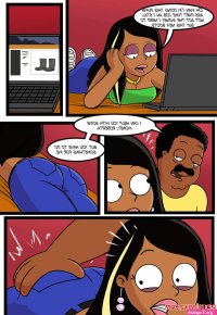 Porn comic A Brown Christmas. The Cleveland Show Erotic comic something but she