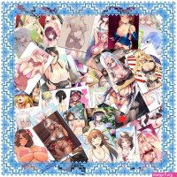 : DT Stickers Sticker Huge Boobs Fun Club with Some Random Nude pics 50pcs Anime Manga Super Busty Girls Hentai Sexy for Adults Pack 8 2 Inches