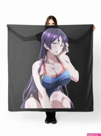 manga xxx girls boobs tits anime xxx tshirt stickers Scarf for Sale by shocom-Design