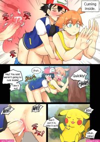 Ash and jessi manga henti