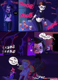 Porn comics Cartoon College Party. SlashySmiley. Erotic comic started to fuck