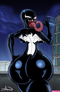 Thicc-Venom comic porn