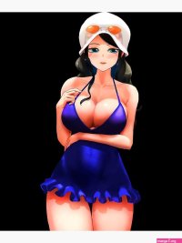 Nico Robin One Piece sexy hentai anime 2 Greeting Card for Sale by mariealdaha
