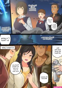 Kimi no NTR Mitsuha Rape Avacyn Kimi no na wa. English Hentai Comic Full Page Color