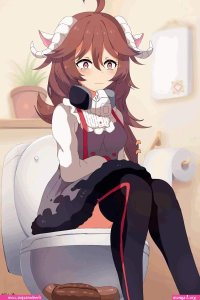 poop student hentai gif