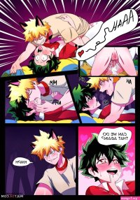 BakuDeku gay porn comic