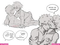 Bakudeku comic smut