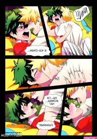 BakuDeku gay porn comic