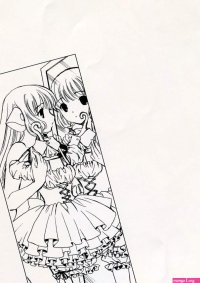 clamp chobits chii monochrome