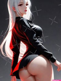 ANIME GIRL SEXY ASS JAPANESE JAPAN MANGA KAWAII CUTE Make Your Home More Inviting with AI-Drawn Anime Girl Home Decor Sticker for Sale by ANIME-CYBERPUNK