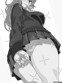 Lewd anime girl hentai manga ecchi waifu titties ass gray tone Magnet for Sale by ArthurPoe