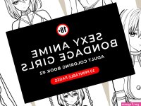 Anime Bondage Coloring 2 Kinky Coloring Book Adult Hentai Coloring Pages NSFW