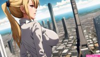 Giantess Anime Milf Towers Over City by GrowthDreams85 on DeviantArt