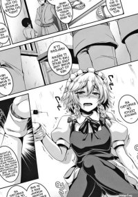 Breaking Izayoi Sakuya Into a Sex-Slave