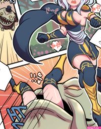 Creeeen Ashe Comic League of Legends UNC...