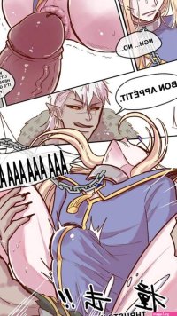 DARK STORYTHE MERCENARY AND THE ELF KING by RBrichang