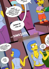 Los Simpsons xxx Edna Krabappel Follando con Bart Comic Porno
