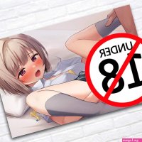Sexy Teen Girl Anime Poster Uncensored Pussy Cartoon Canvas Painting Wall Art Home Decor Artwork Boys Room Decoration Unframed