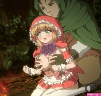 As luce Otogibanashi no Onigokko el hentai de Caperucita Roja