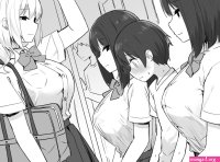 sky-freedom mole onee-san sky-freedom shota-kun sky-freedom sidelocks onee-san sky-freedom yui sky-freedom joshi kousei rich thots original commentary symbol-only commentary 1boy 3girls age difference assertive female bag black...