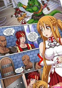Sword Art Online Hentai Comic No Laughing Matter