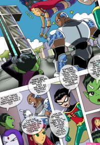 Blame Game Teen Titans- Palcomix