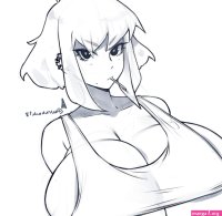 Aura NEW COMIC OUT NOW! X: wanted to draw huge boobs so here u go