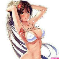 Anime Girls Big Boobs Breasts Bikini Skimpy Ecchi Sticker 1 PACK Vinyl decal