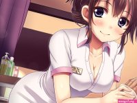 partially unbuttoned