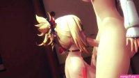 Genshin Impact Hentai Futanari 3D