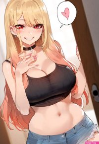 Porn comic Kitagawa Marin. Floox. Sex comic hot blonde was