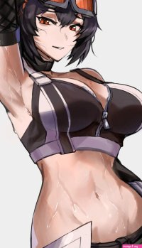 zenless zone zero grace howard armpit fetish armpits mechanic